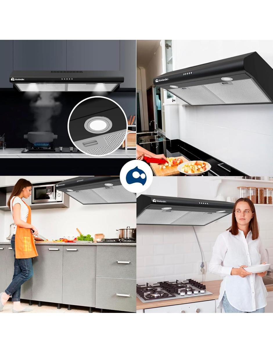 Campana plana CBHH-0746 de acero inoxidable
