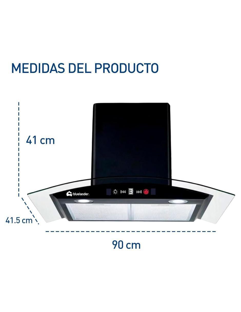Campana de pared Bluelander CBHH-0749 de acero inoxidable