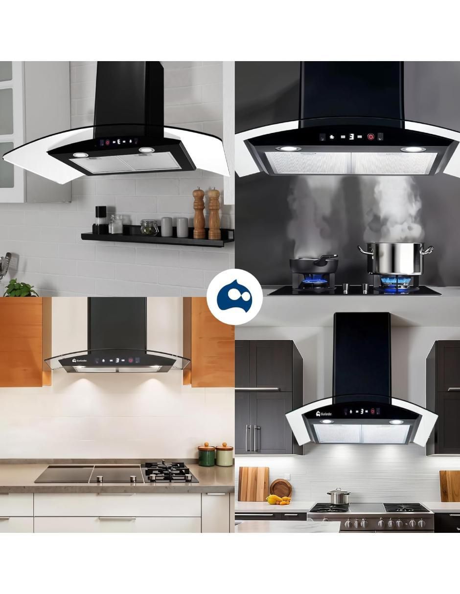 Campana de pared CBHH-0749 de acero inoxidable