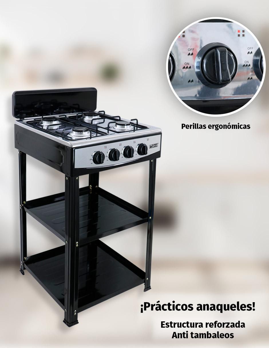 Parrilla a gas lp empotrable 7