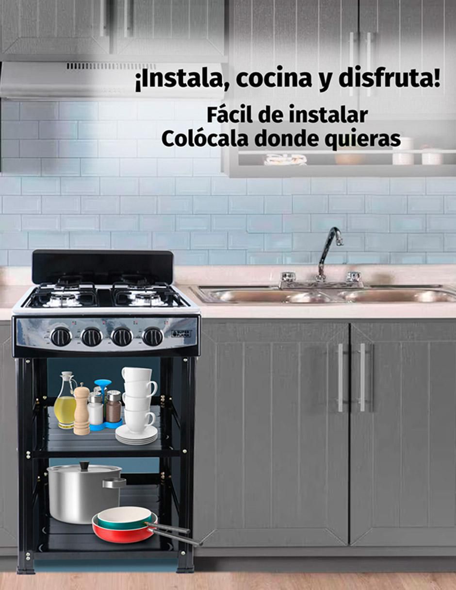 Parrilla a gas lp empotrable 8