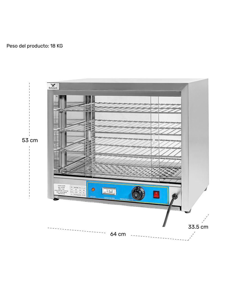 Horno eléctrico Gutstark MKZ-VITRICALIENT capacidad 1.7 pies