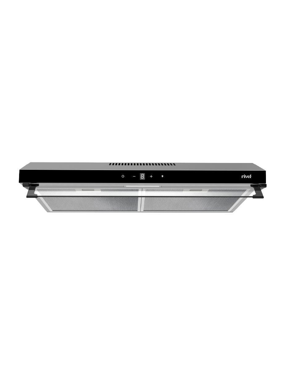 Campana de pared Rivel CAMP-IXT75 de acero inoxidable