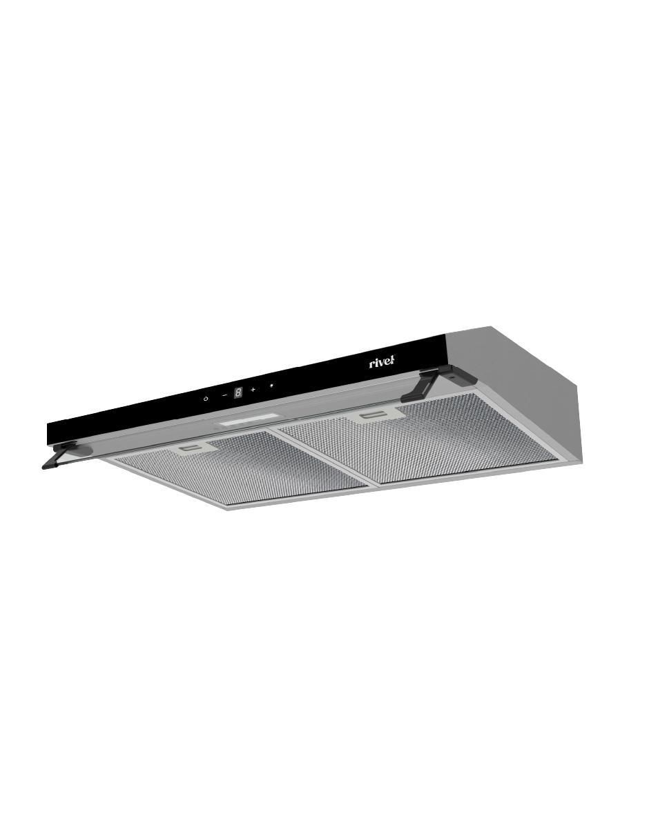 Campana de pared Rivel CAMP-IXT75 de acero inoxidable