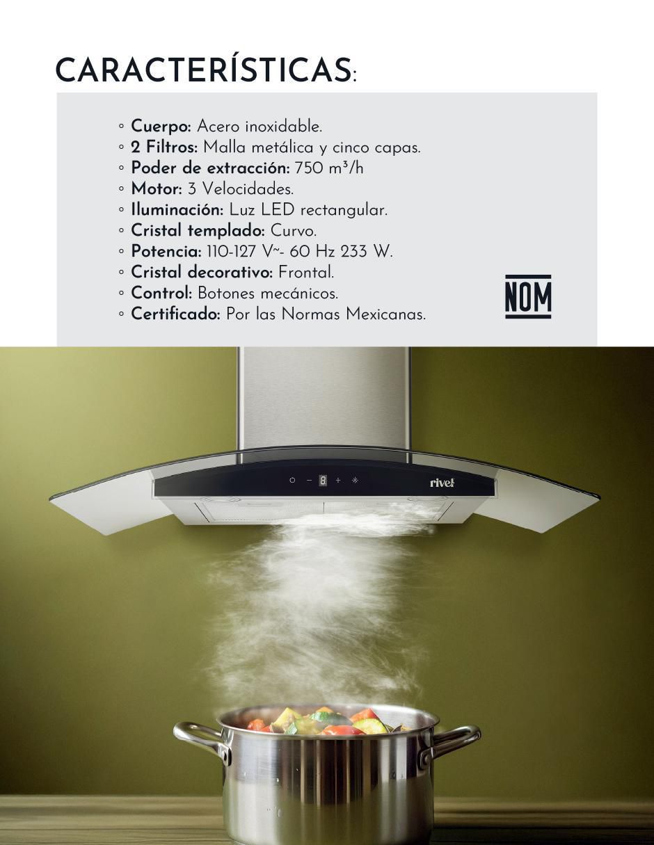 Campana de pared CAMP-XCT90 de acero inoxidable Campana de pared CAMP-XCT90 de acero inoxidable