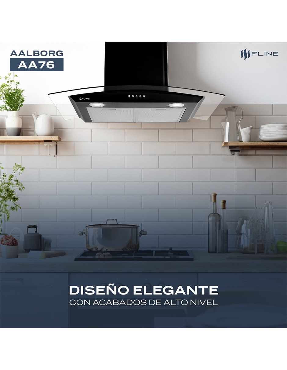 Campana de pared Fline AA76 de vidrio