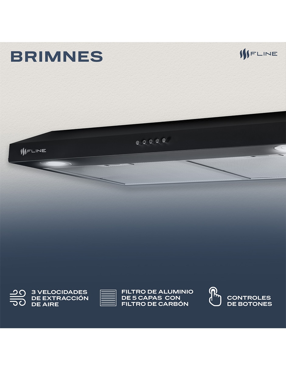 Campana plana Fline BR80 de acero