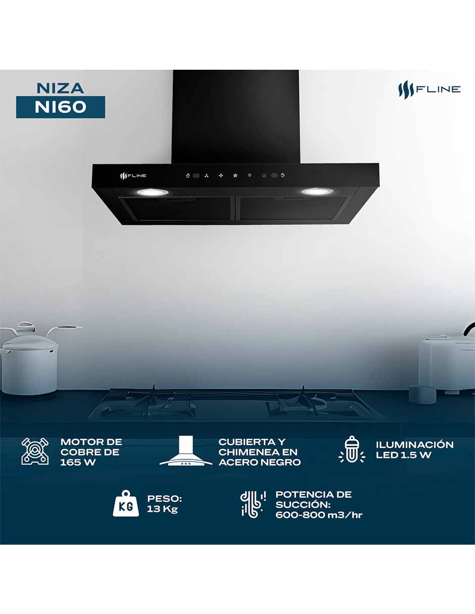 Campana de pared Fline NI60 de acero