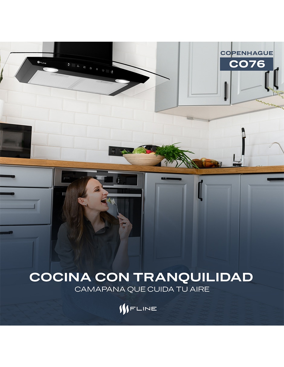 Campana de pared Fline CO76 de vidrio