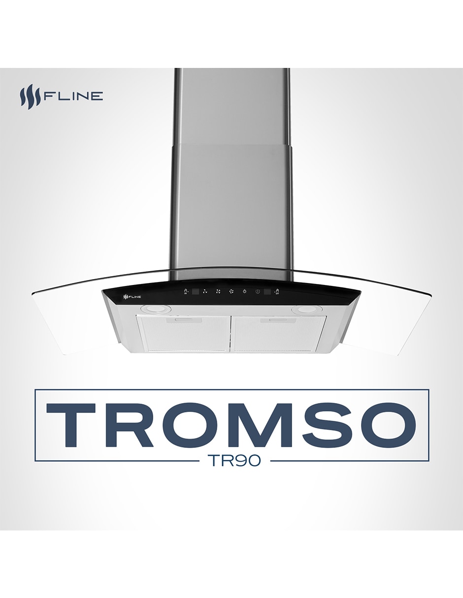 Campana de pared TR90 de acero inoxidable Campana de pared TR90 de acero inoxidable