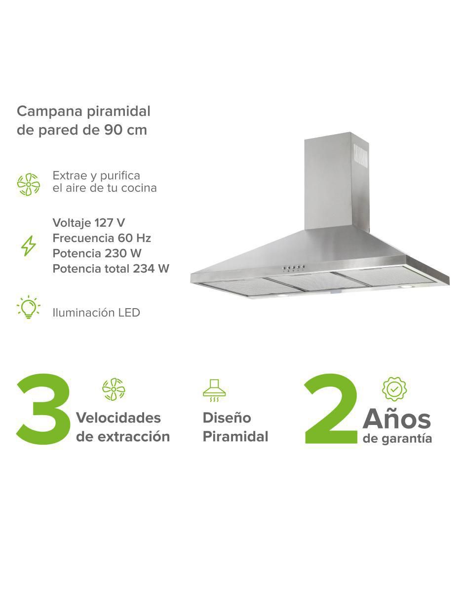 Campana de pared de acero inoxidable 2