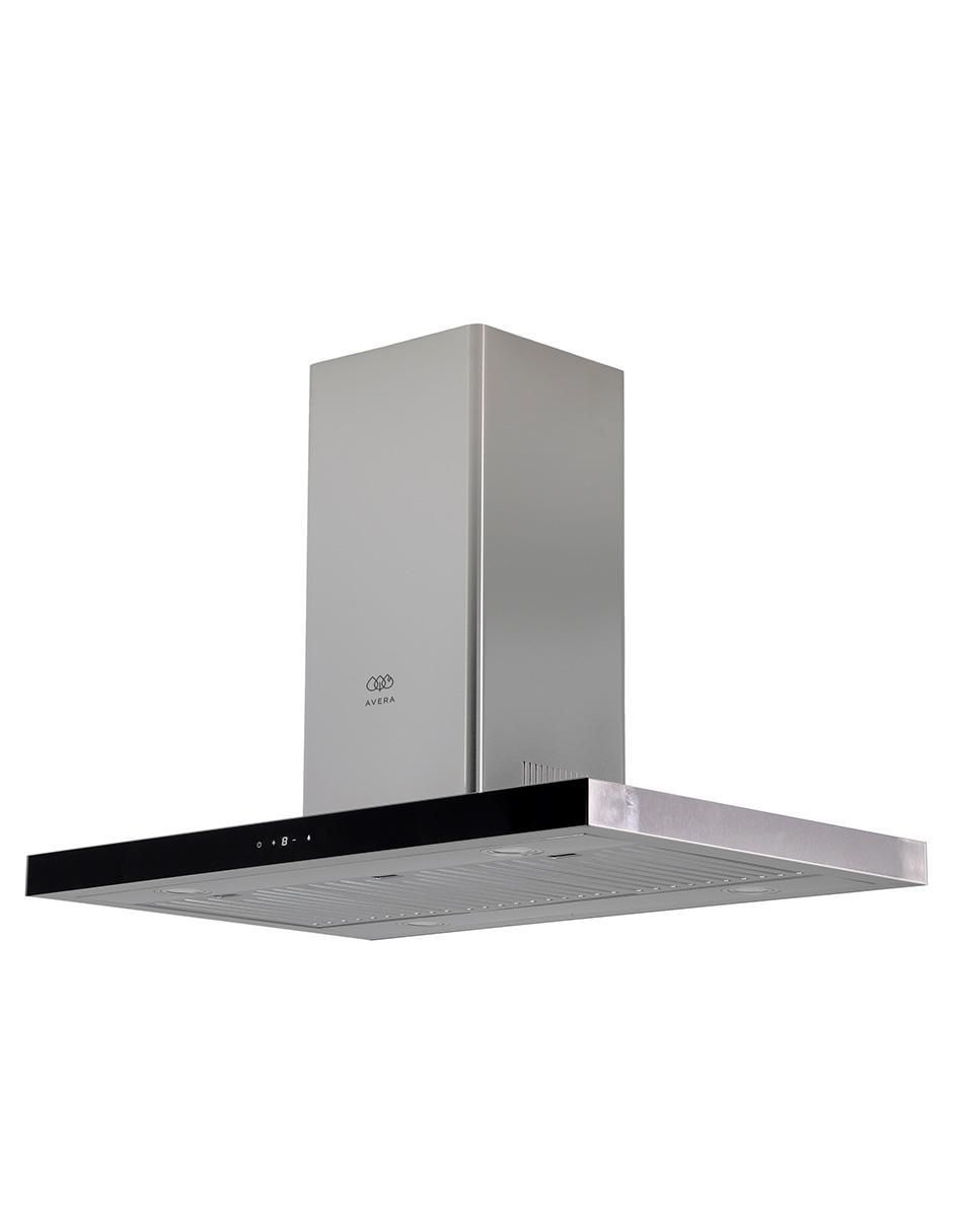 Campana de isla Avera cei90 de acero inoxidable