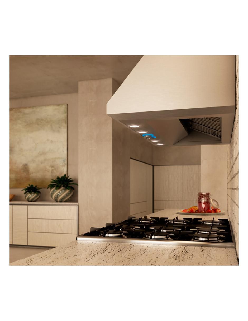 Campana de pared PRF0140117A de acero inoxidable Campana de pared PRF0140117A de acero inoxidable