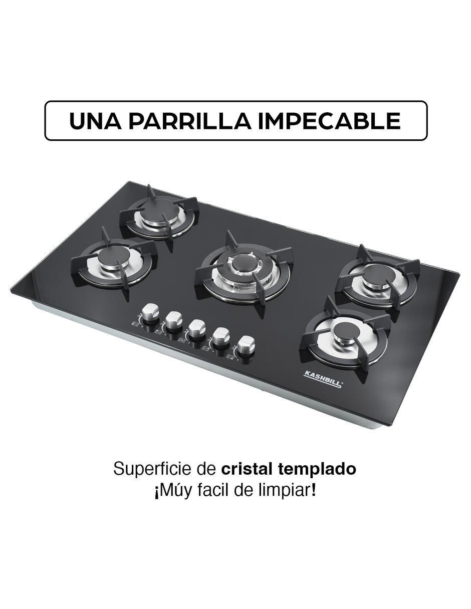 Parrilla a gas lp empotrable Kashbill