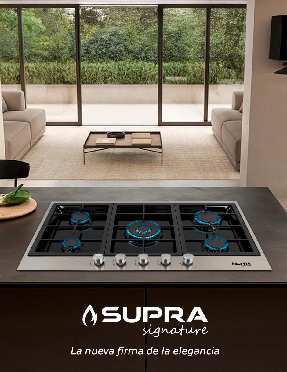 Parrilla a gas lp empotrable 6