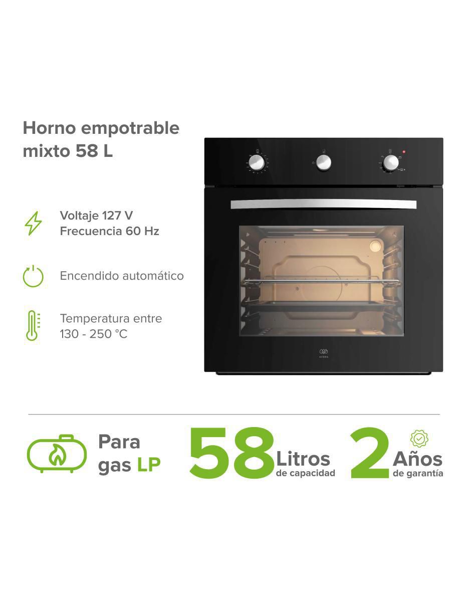 Horno eléctrico Avera HEM01LP capacidad 58 L