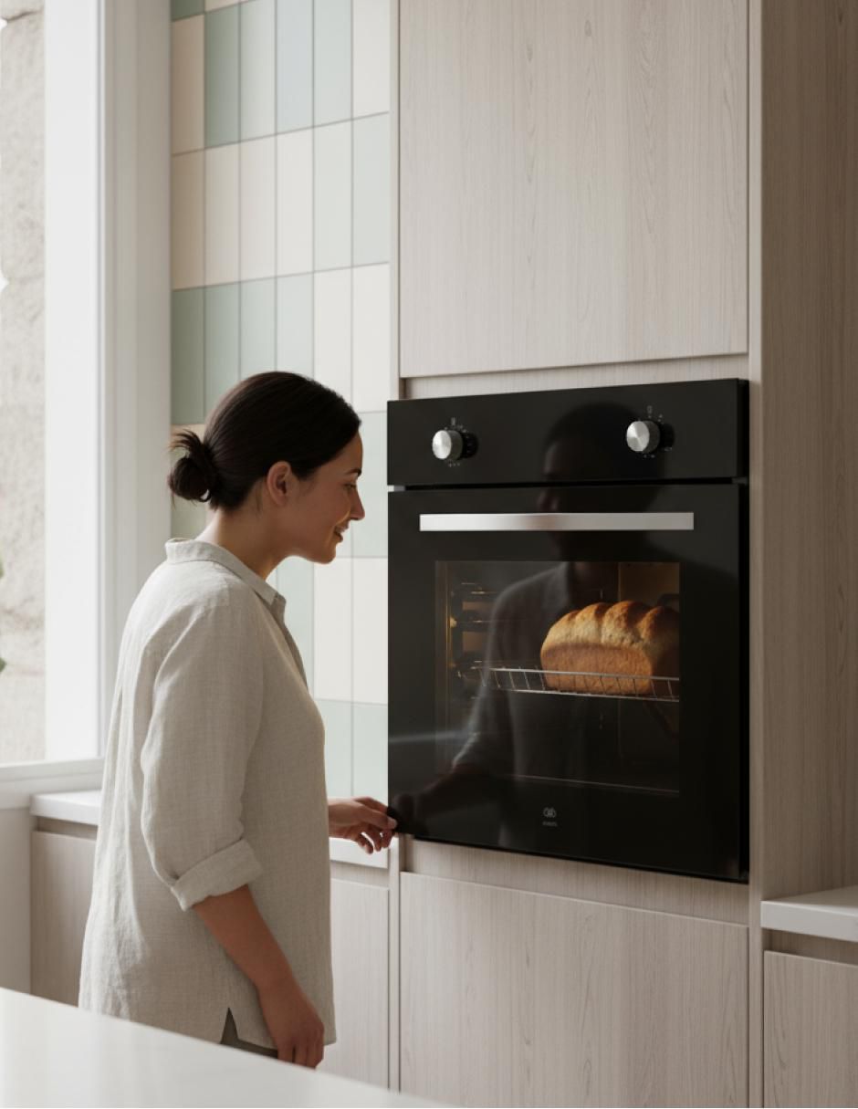 Horno a gas LP HE00LP capacidad 58 L 3