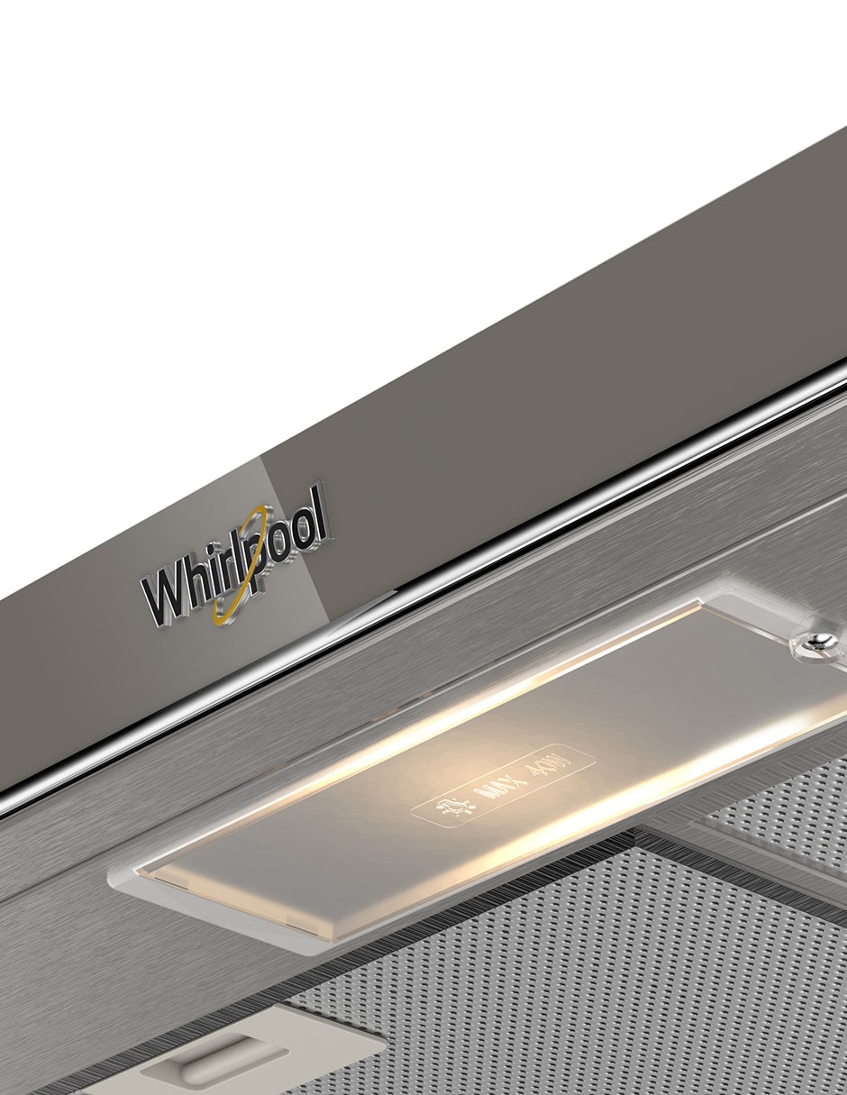 Campana de pared Whirlpool WH7610SS de acero inoxidable