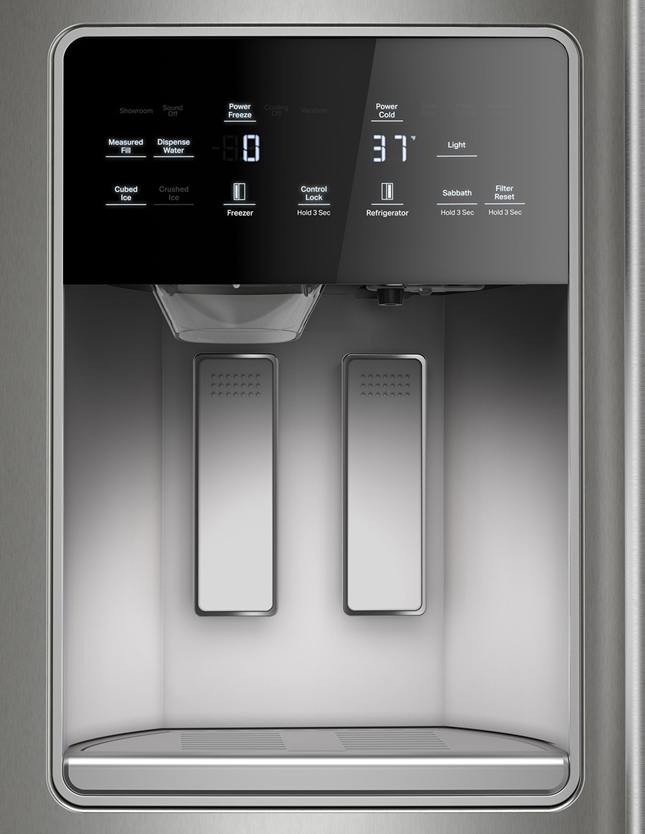 Refrigerador dúplex 28 pies cúbicos y fábrica de hielos manual LMRSF6636Z 8