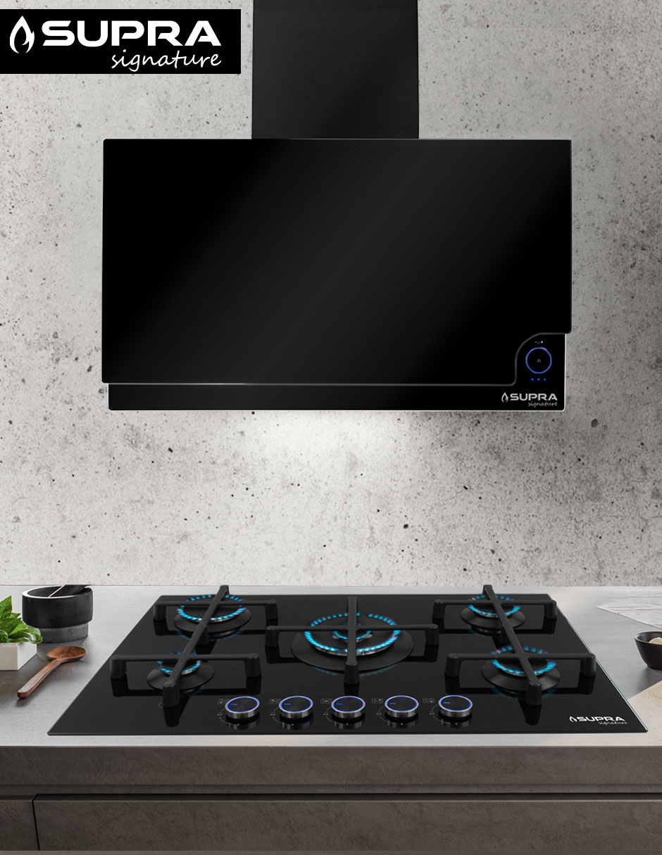 Combo parrilla a gas Lp empotrable Supra Signature