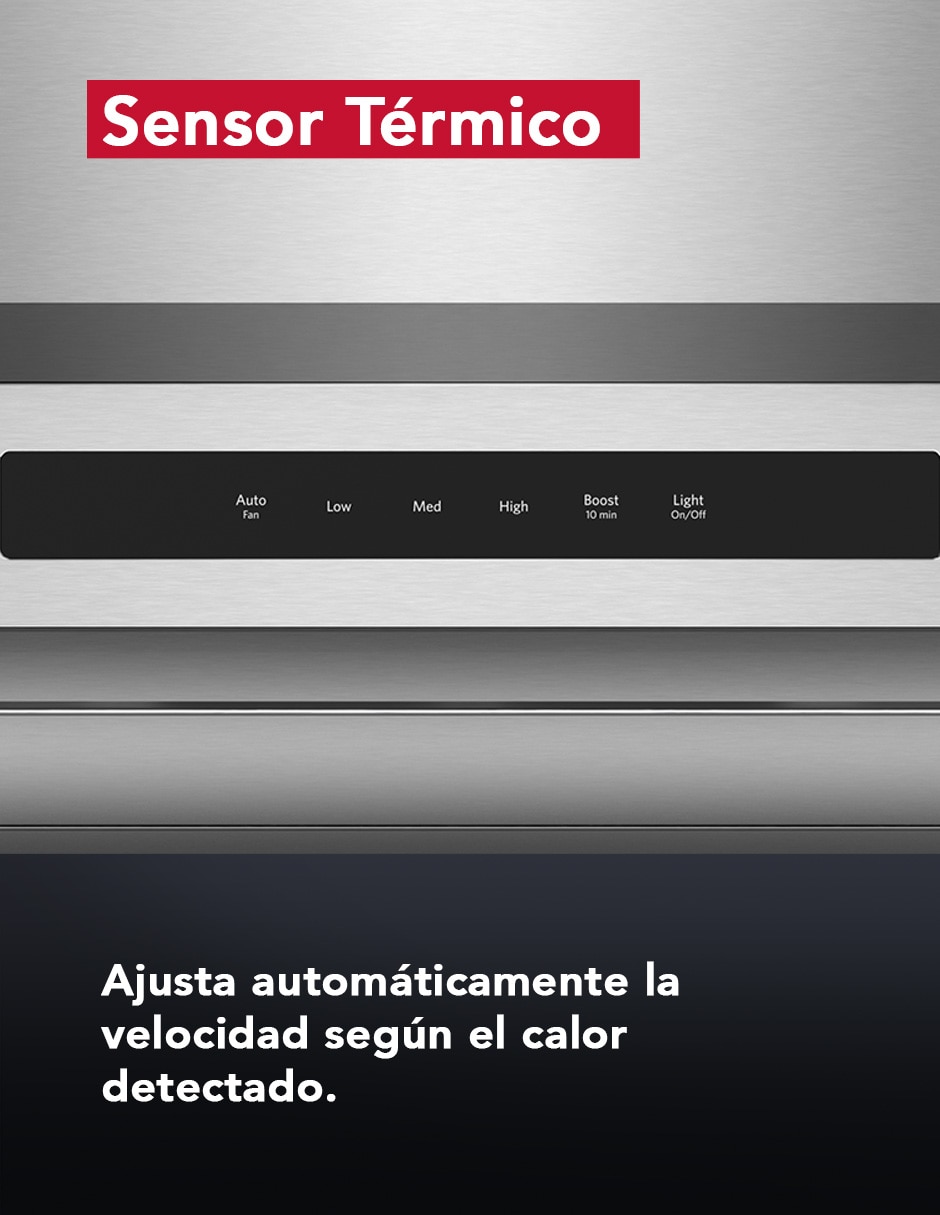 Campana de pared Kitchenaid KVWC736SSS de acero inoxidable