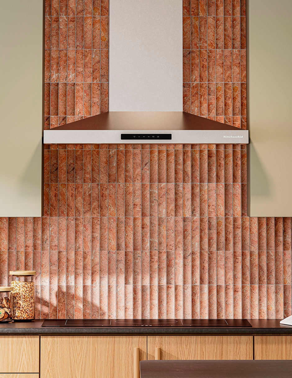 Campana de pared Kitchenaid KVWC736SSS de acero inoxidable