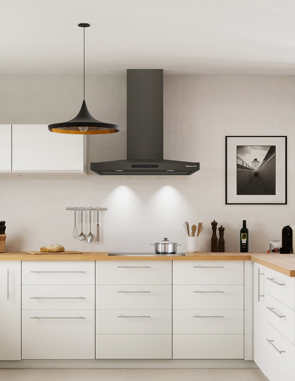 Campana de pared Kitchenaid KVWC736SBE de acero inoxidable