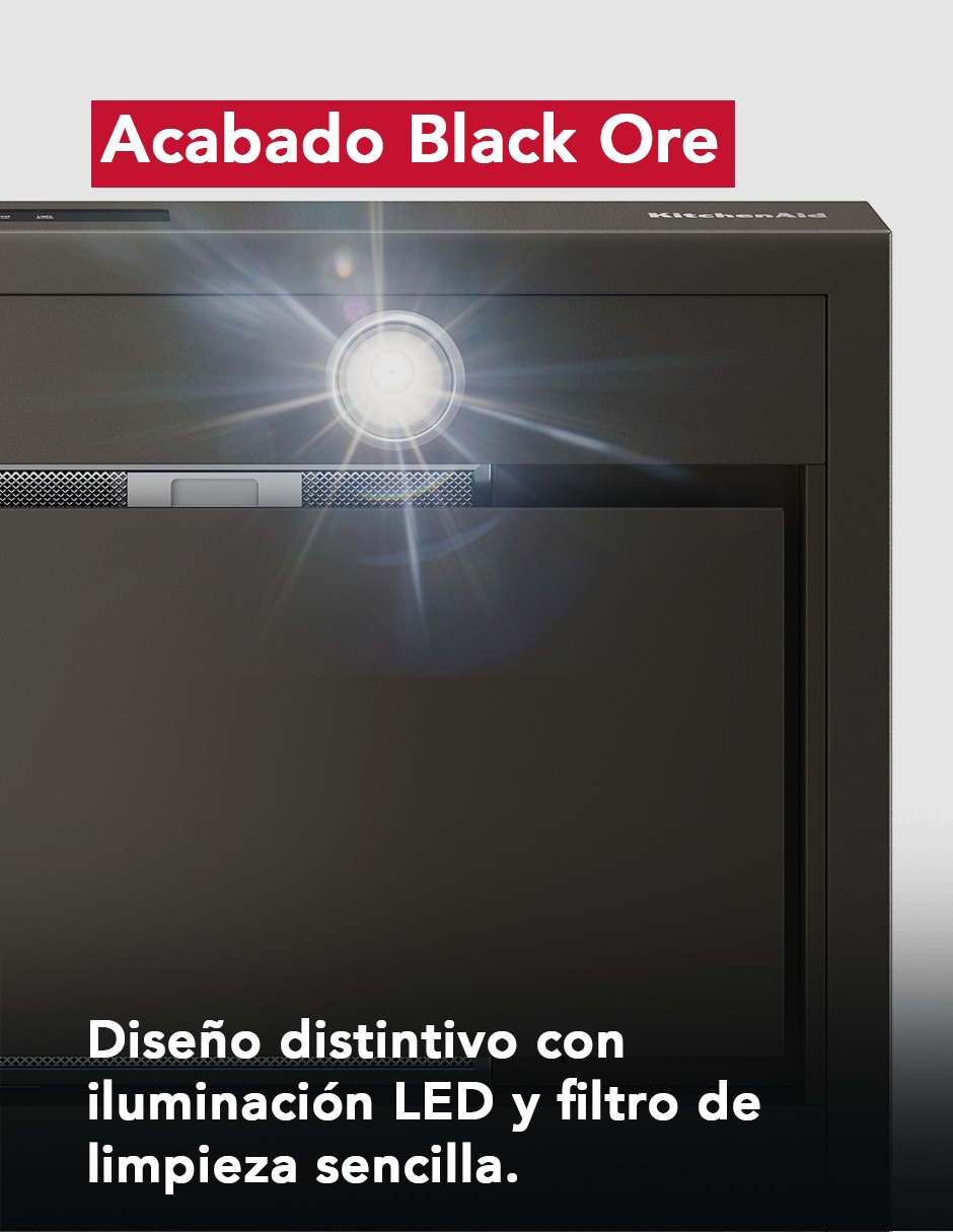 Campana de pared Kitchenaid KVWC736SBE de acero inoxidable