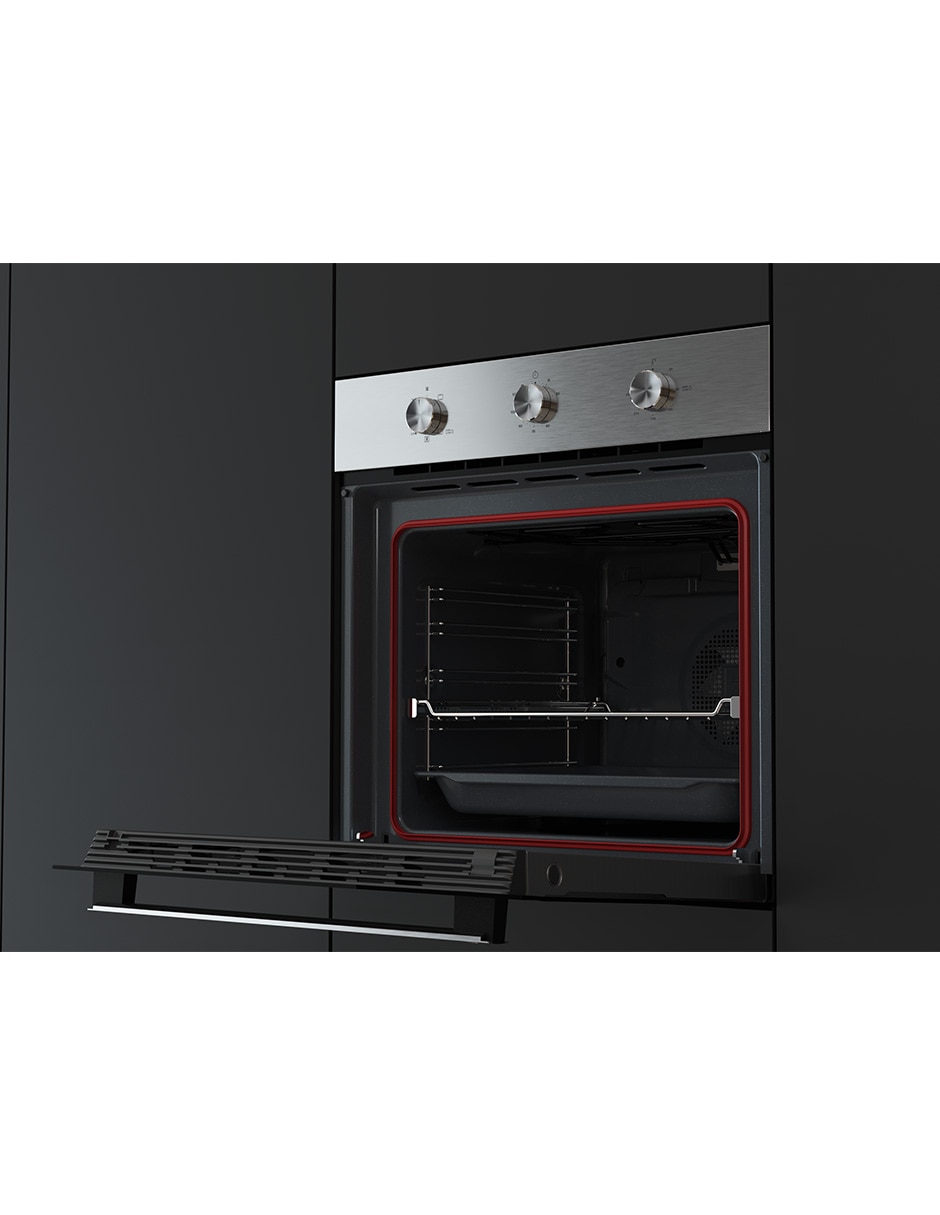 Horno a gas lp empotre hsb7506gss capacidad 2.5 pies 6