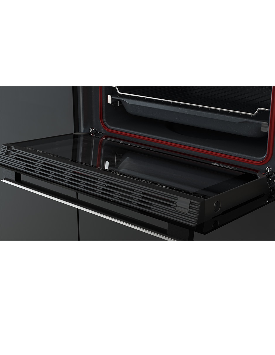 Horno a gas lp empotre hsf8240gss capacidad 2.6 pies 4