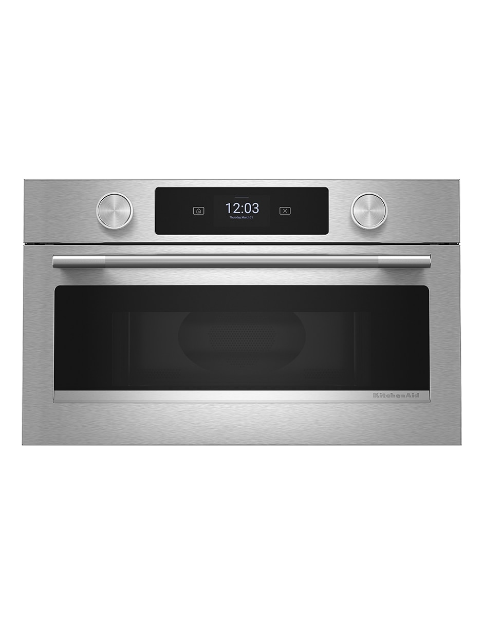 "horno de microondas" "de (si aplica)" conveccion con grill kitchenaid "modelo" kmbs730sps "de" 1.4 pies