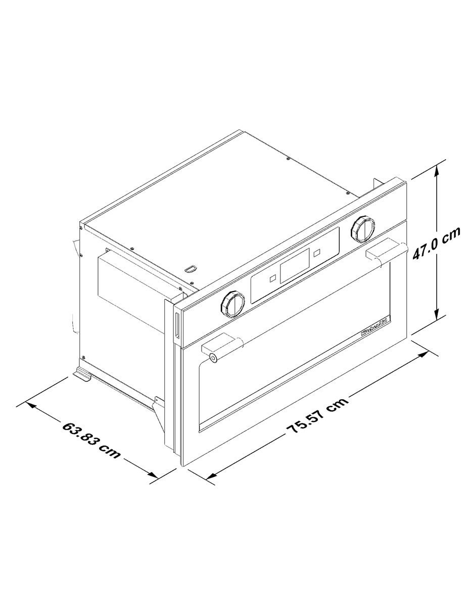 Horno de microondas kitchenaid modelo kmbs730sps de 1.4 pies