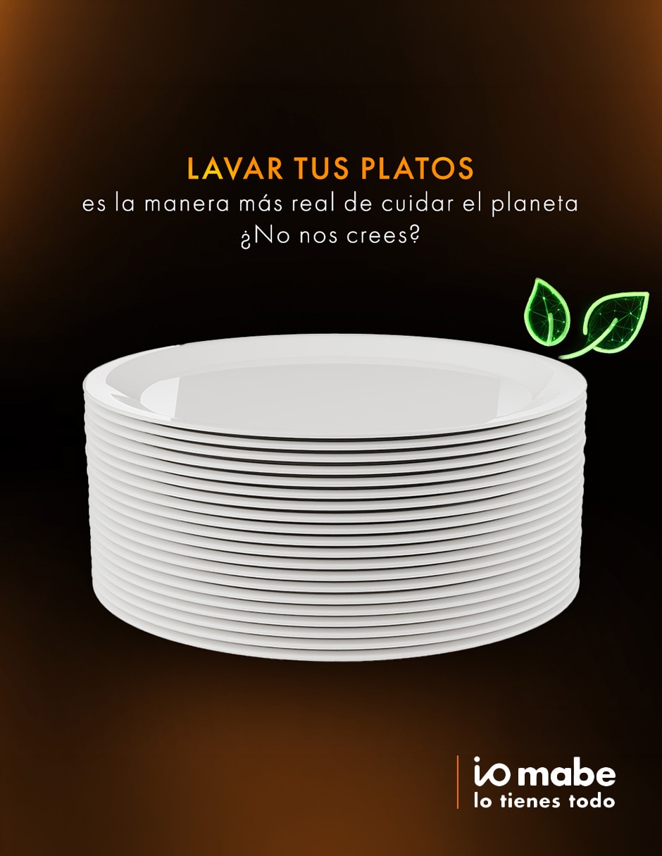 Lavavajillas de empotre io mabe 15 servicios dio1501thfs