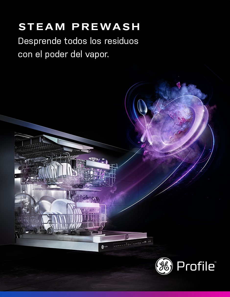 Lavavajillas de empotre ge profile 16 servicios pbt865smwds