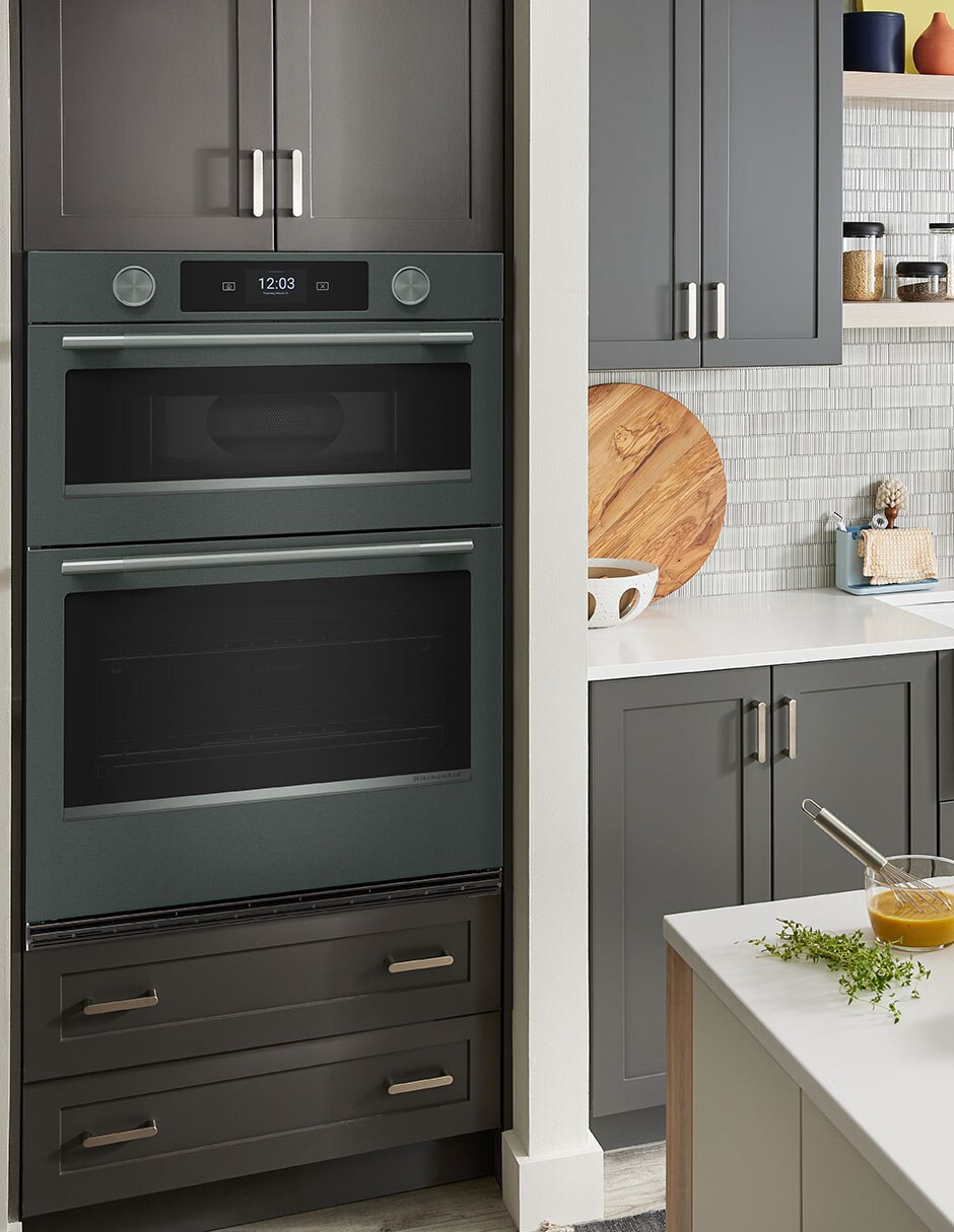 Horno eléctrico Kitchenaid KOEC730SJP capacidad 141 L