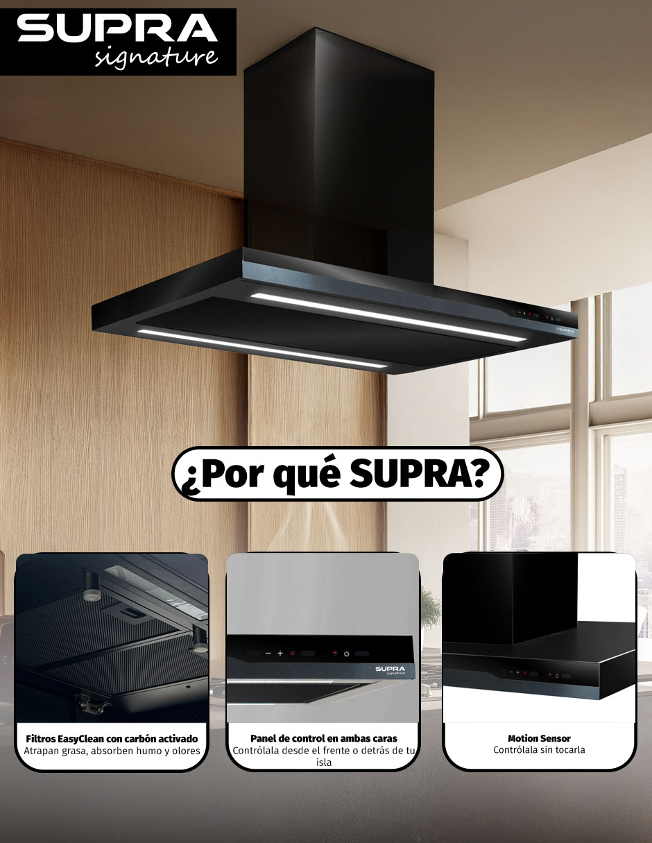 Campana de pared Montebello 120 de acero 7