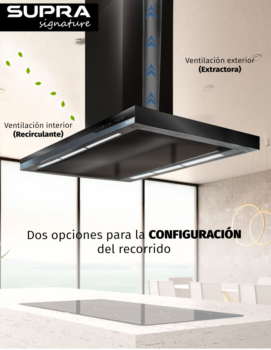 Campana de pared Montebello 120 de acero 2