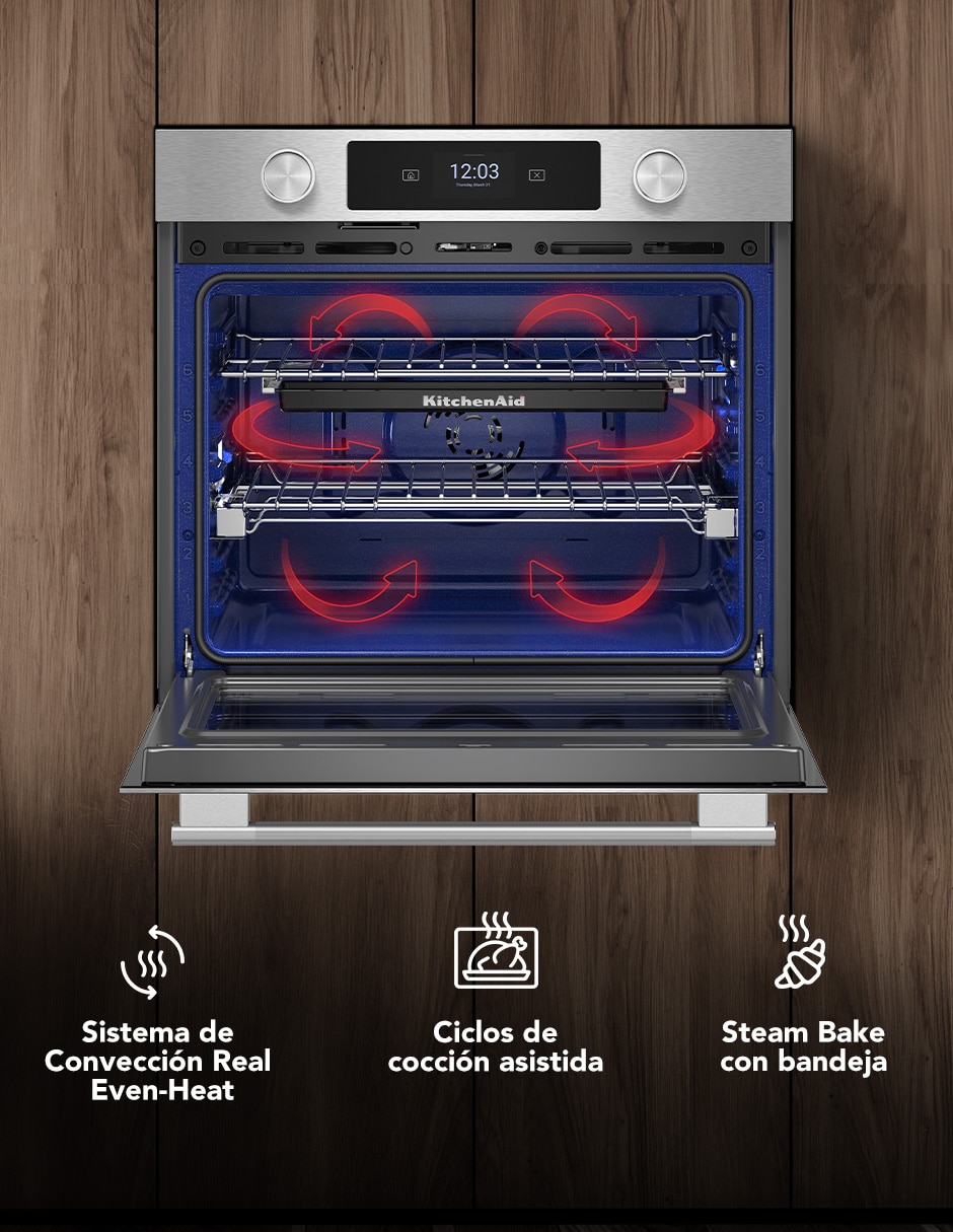Horno eléctrico koes730sps capacidad 141 l 4