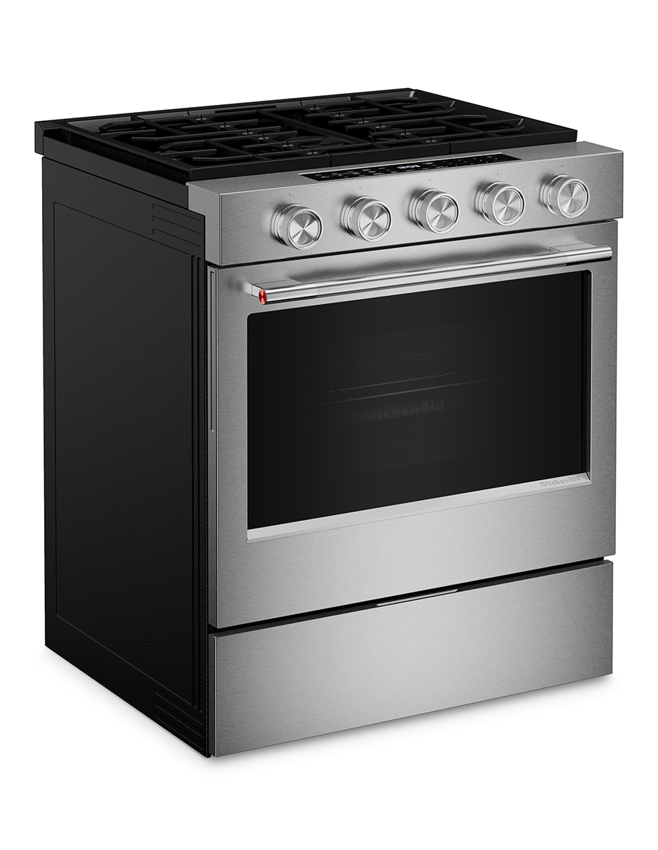 Estufa a Gas natural/LP 75.95 cm KSGS530SPS de 5 quemadores