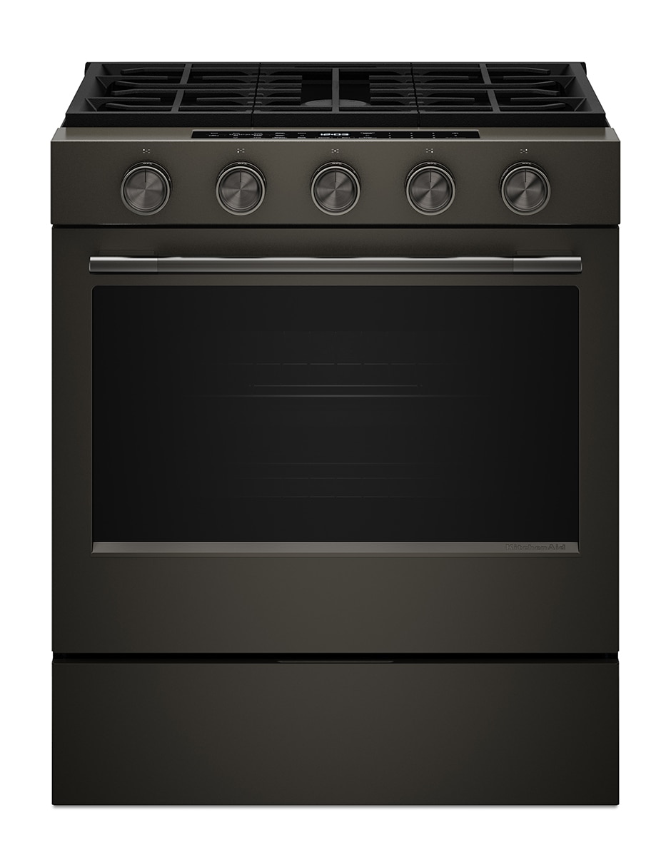 Estufa a gas natural/LP 75.95 cm ksgs530sbe de 5 quemadores