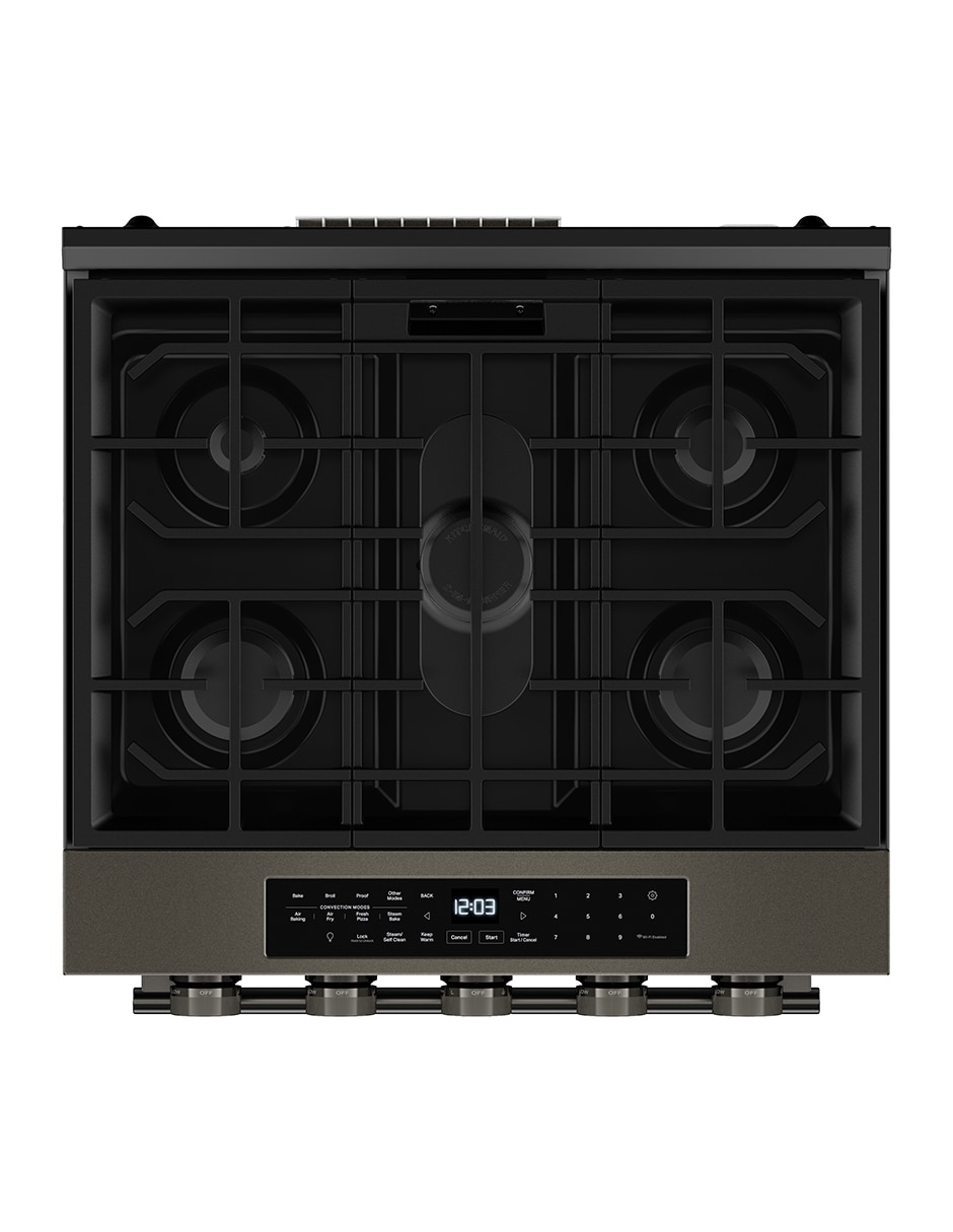 Estufa a gas natural/LP 75.95 cm ksgs530sbe de 5 quemadores