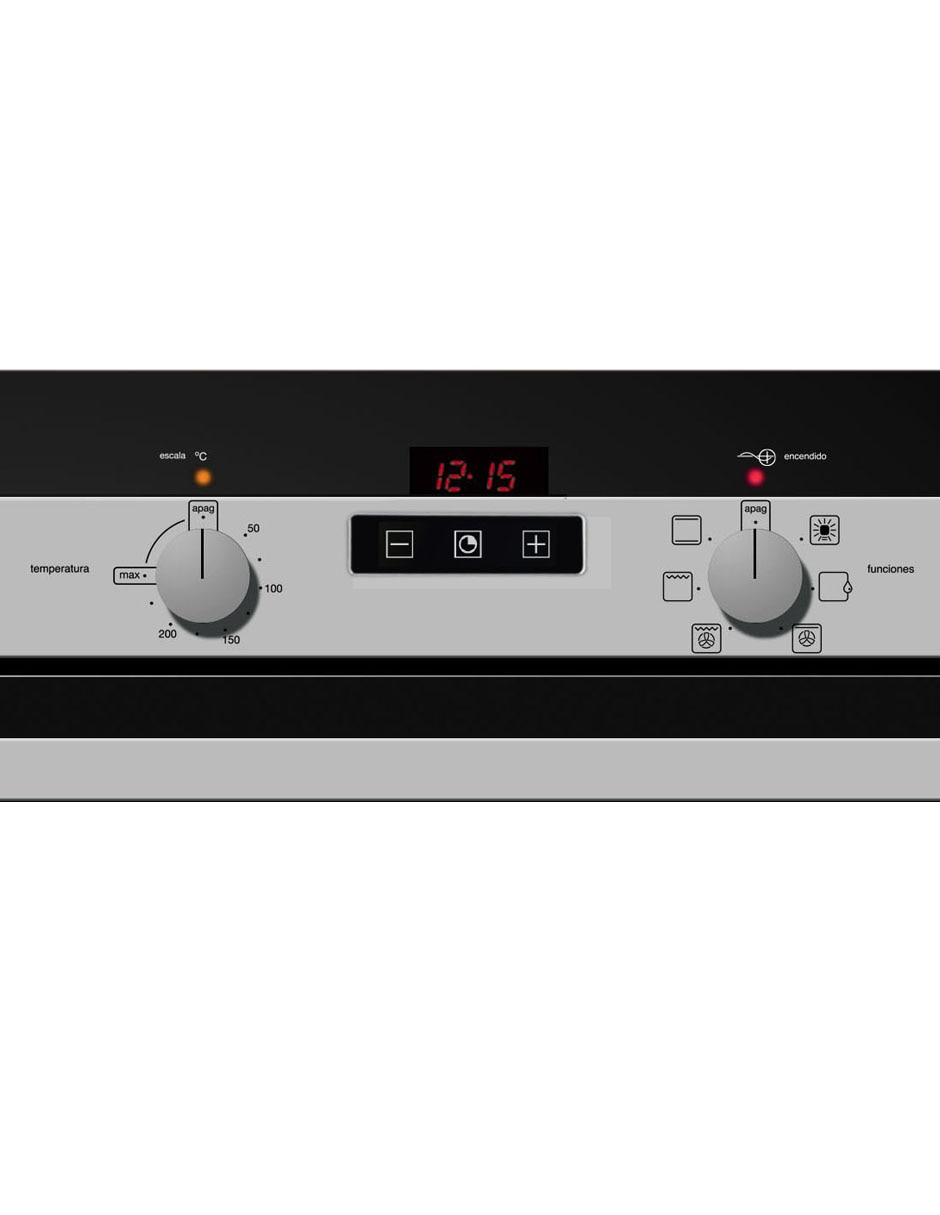 Horno eléctrico HMKEL-60D capacidad 2.1 pies 3