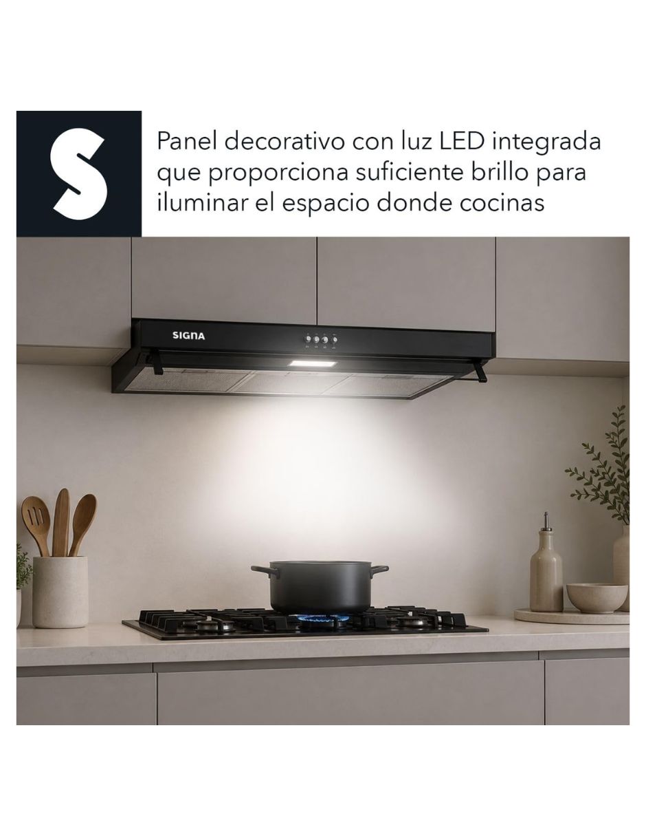 Campana de pared campana extractora de acero inoxidable 6