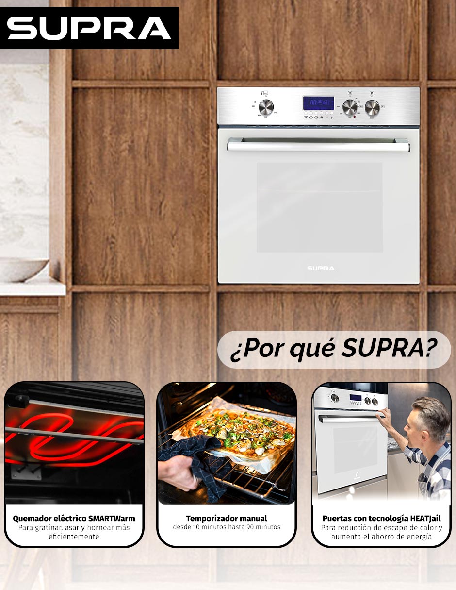 Horno a Gas LP Silver Vortex + Grill IN capacidad 60 L 12