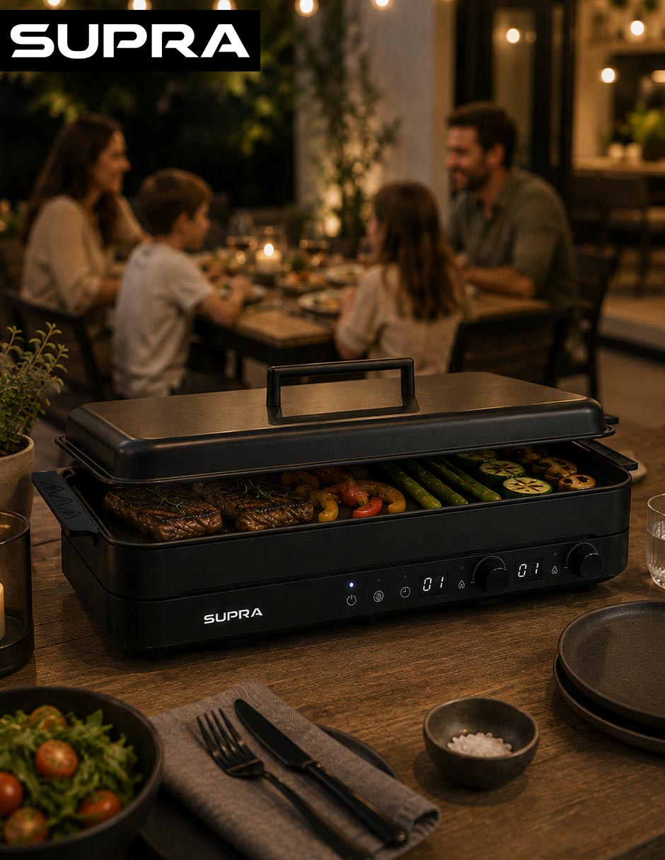 Horno a Gas LP Silver Vortex + Grill IN capacidad 60 L 3