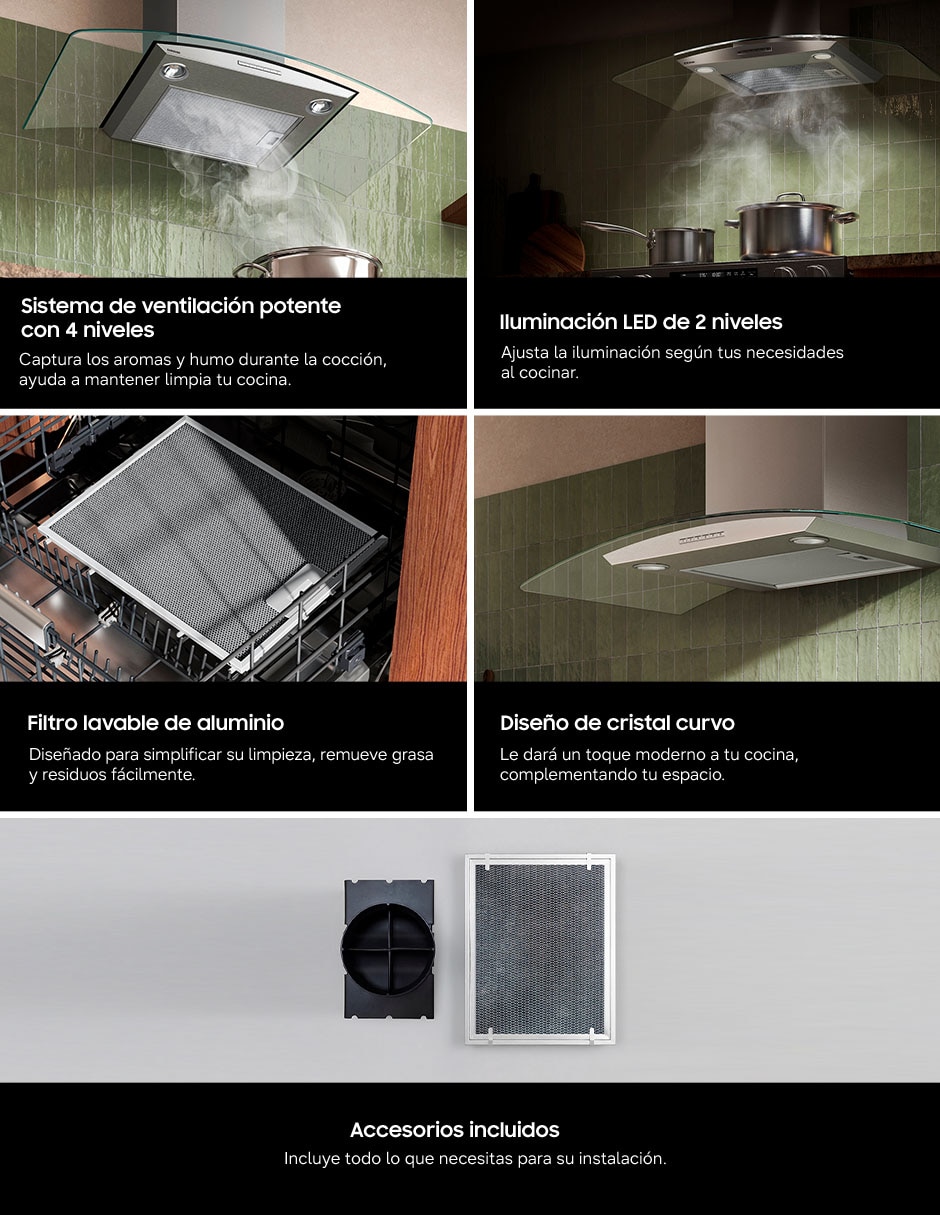 Campana de pared nk40h36dgrax de acero 6