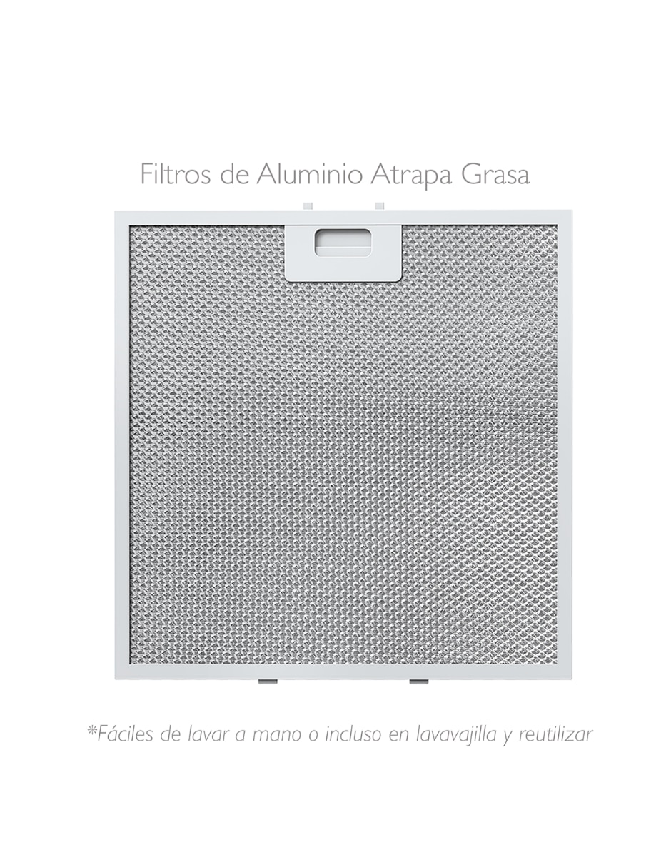 Campana plana cb100x 60 de acero inoxidable 7