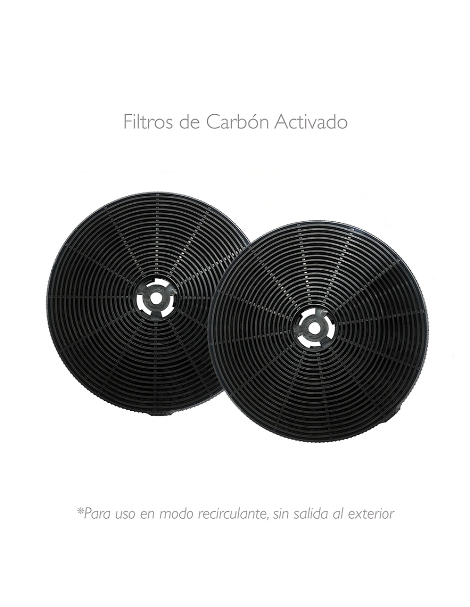 Campana plana cb100x 80 de acero inoxidable 4