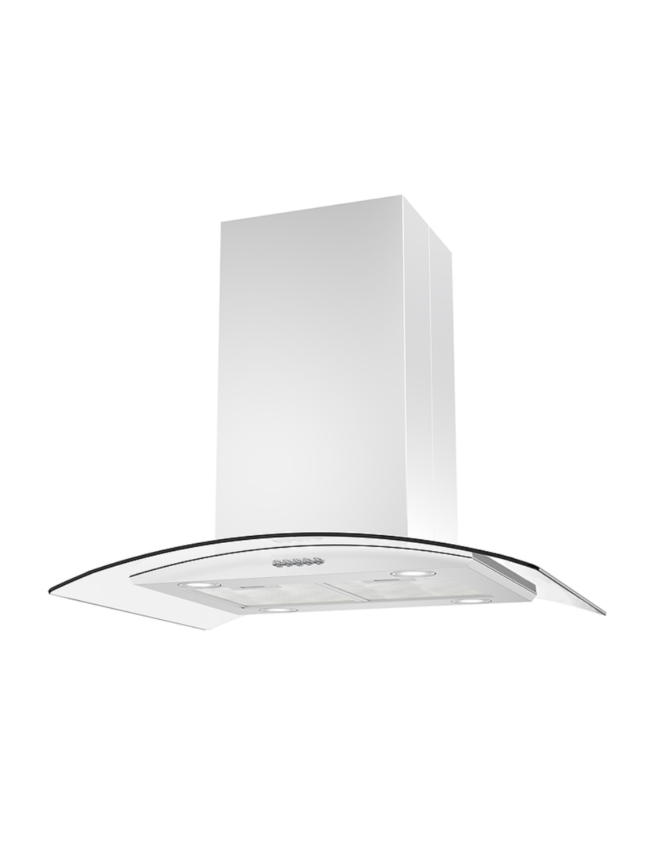Campana plana isola milan 30 de acero inoxidable