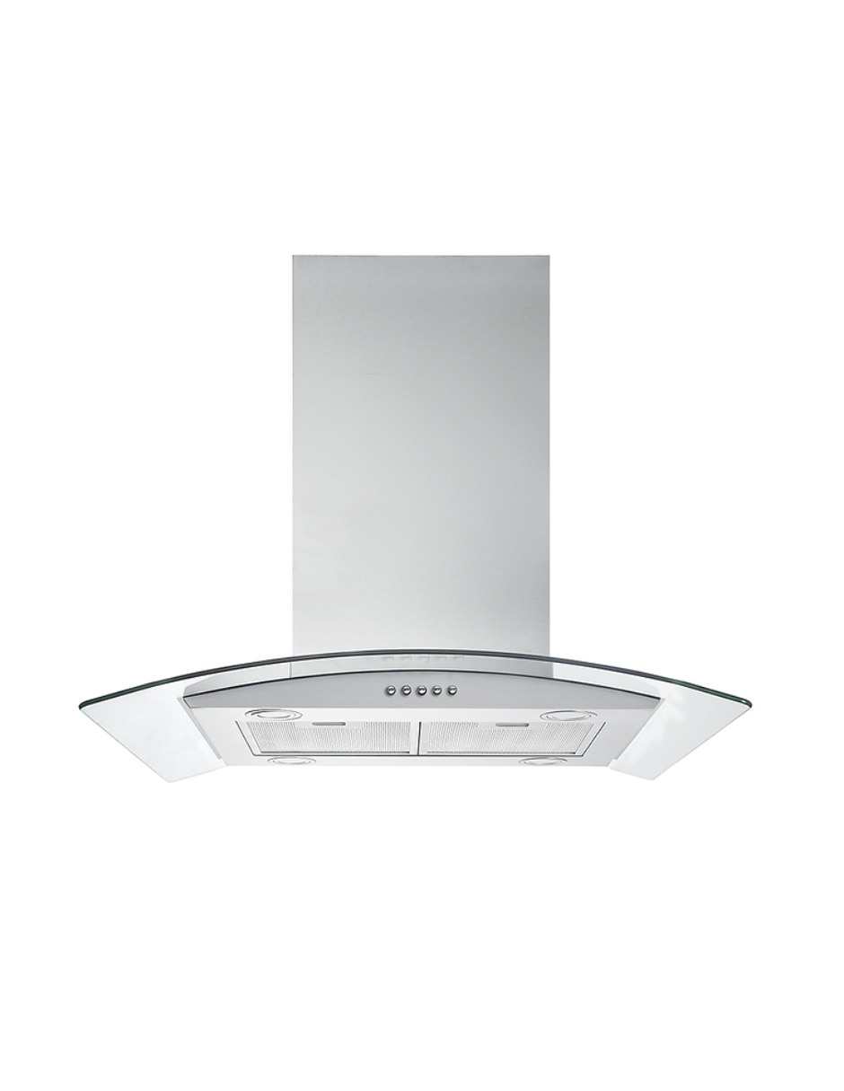 Campana plana isola milan 30 de acero inoxidable 2